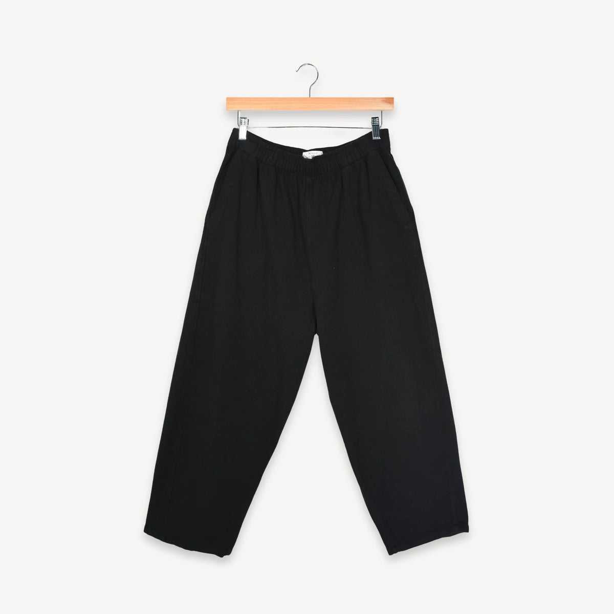 Pokoloko Loft Crop Barrel Pants -Black