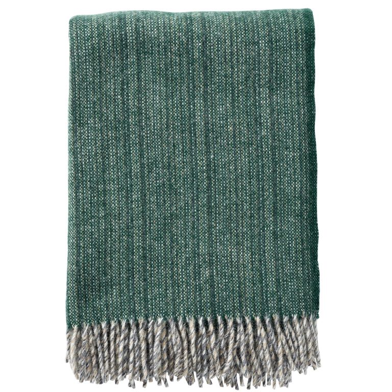Klippan Throw - Bjork Forest Green