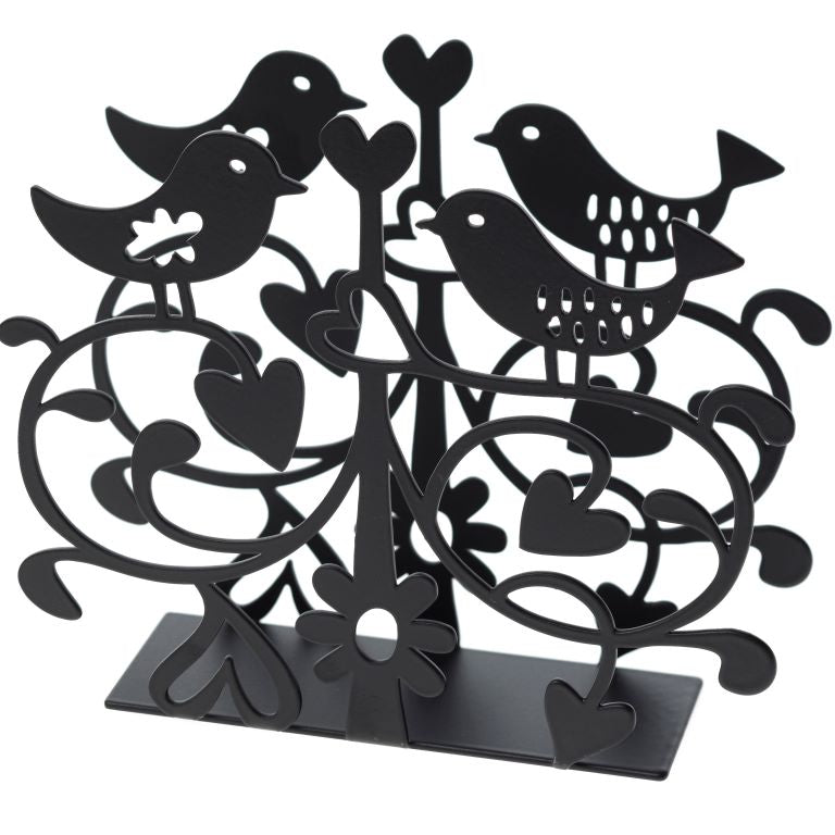 Bengt and Lotta Napkin Holder - Lovebirds