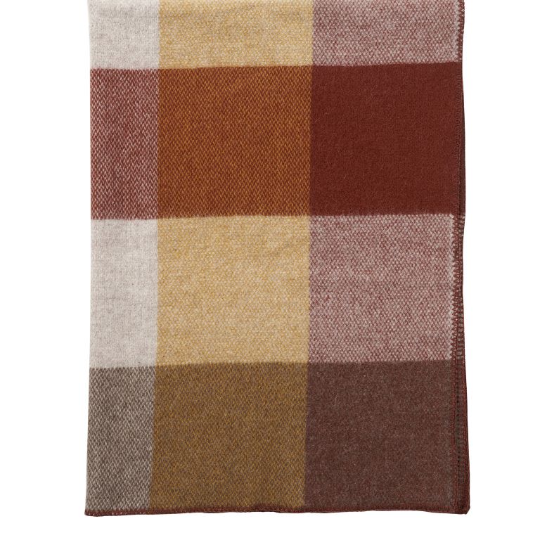 Klippan Throw - Block Rust