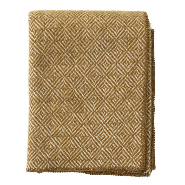 Klippan Throw - Diamonds Caramel