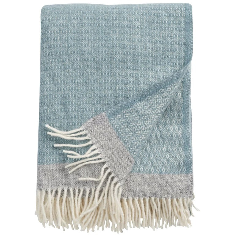 Klippan Throw – Harald Dusty Blue