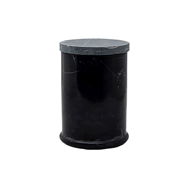 Belle de Provence Cotton Holder - Black Marble