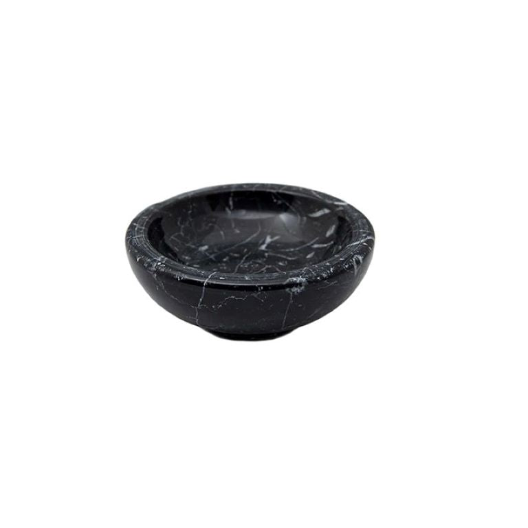 Belle de Provence Soap Bowl - Black Marble