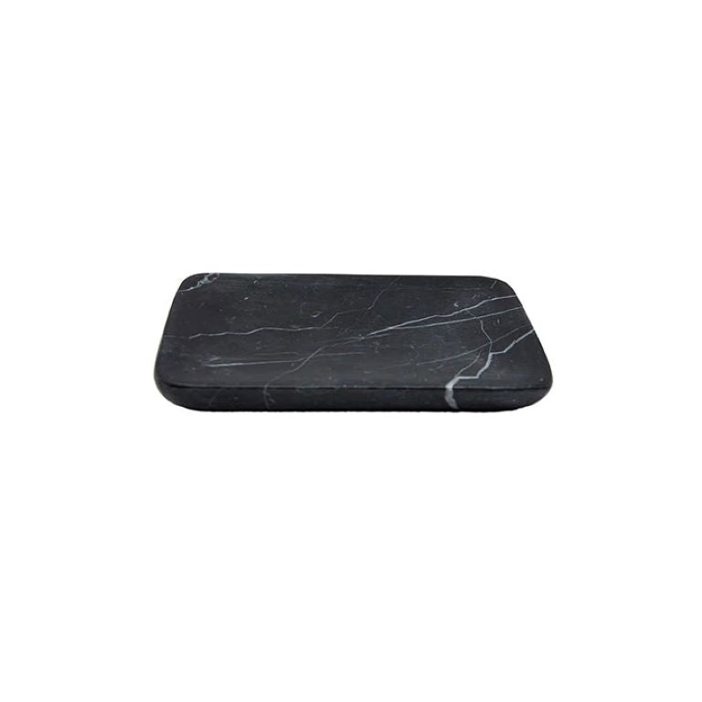 Belle de Provence Soap Dish - Rounded Black Marble