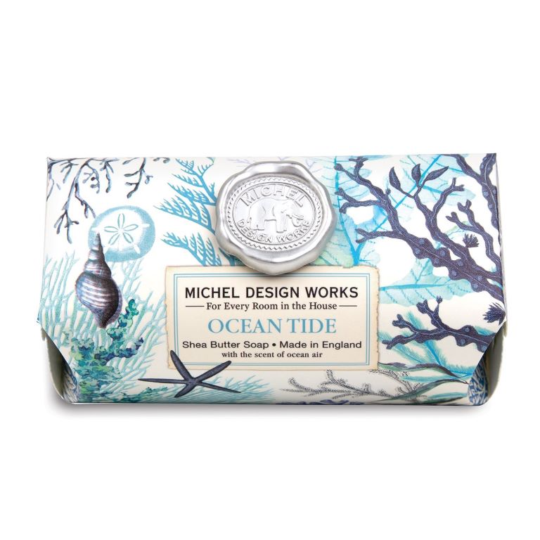 Michel Design Works Large Bath Soap Bar - Ocean Tide