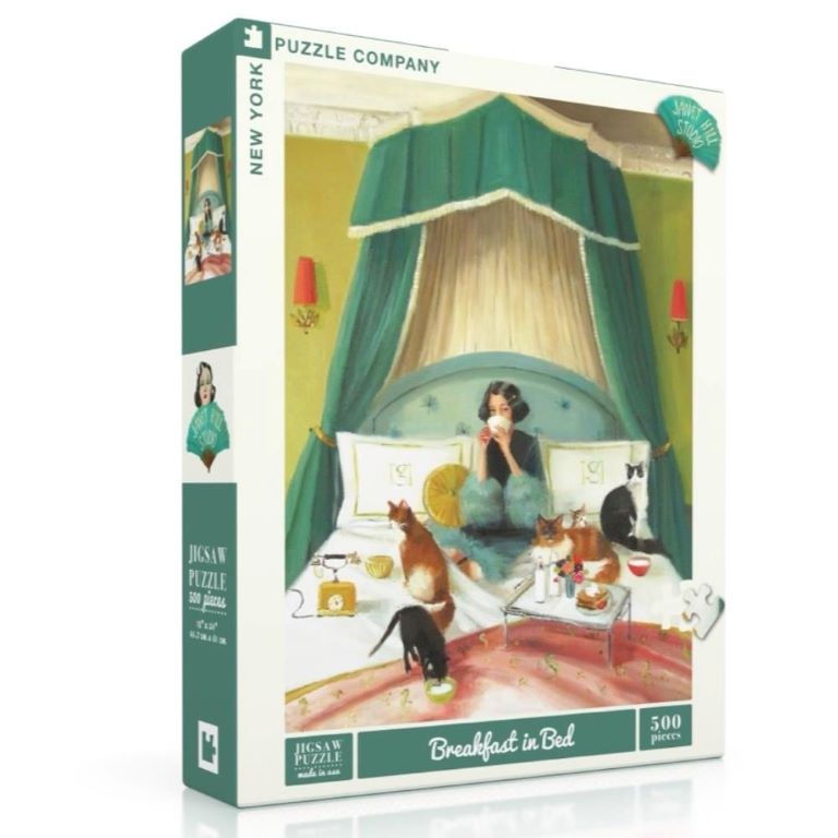 New York Puzzle Company - JANET HILL | Breakfast in Bed