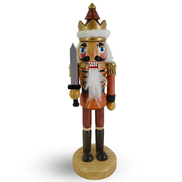 Woodsman King Soldier Nutcracker with Sword