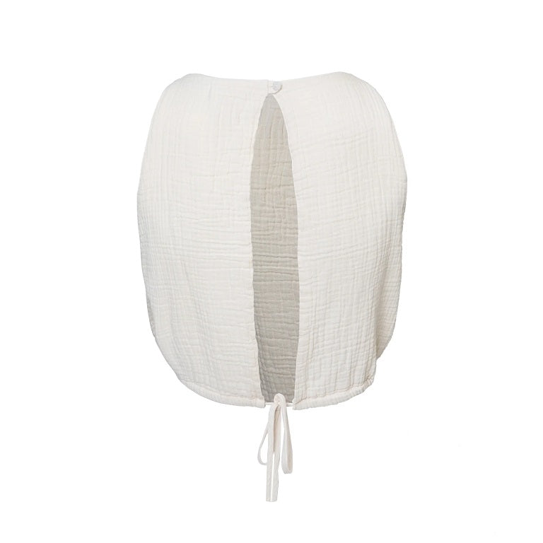 Pokoloko Crinkle Keyhole Tank Top