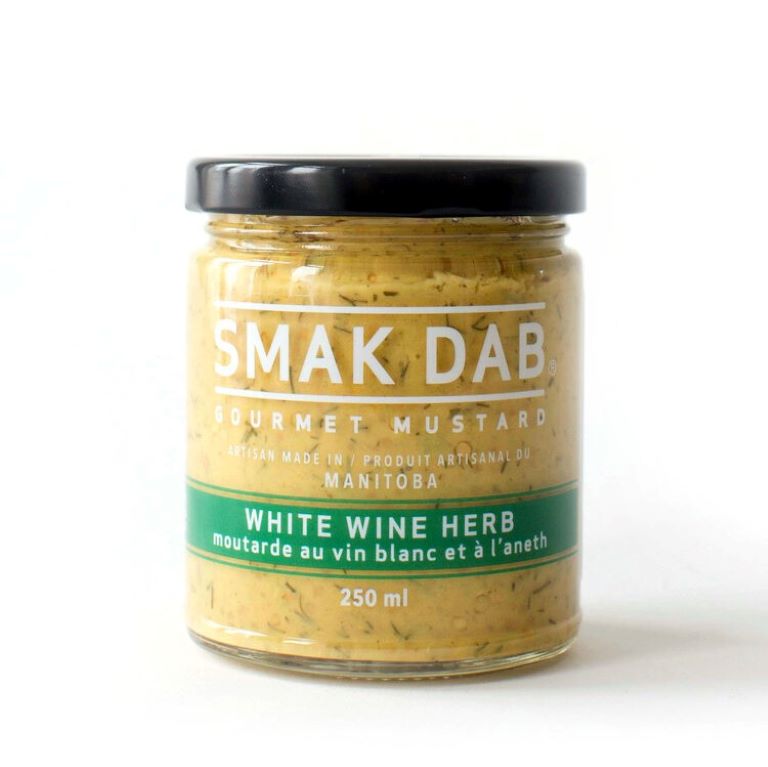 Smak Dab White Wine Herb Mustard