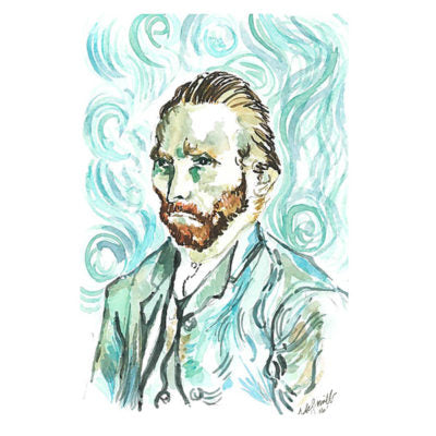 Niki Kingsmill Greeting Card - Van Gogh