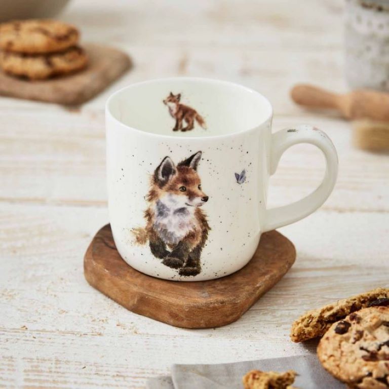Wrendale Designs Mug 11oz - Born to be Wild Fox