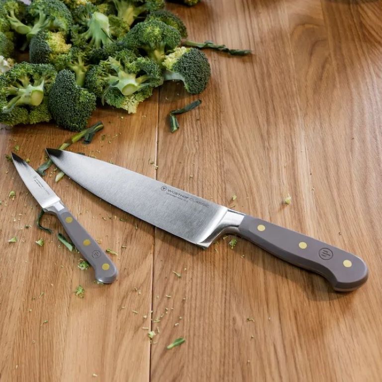 Wusthof Classic Colour Knives – Velvet Oyster