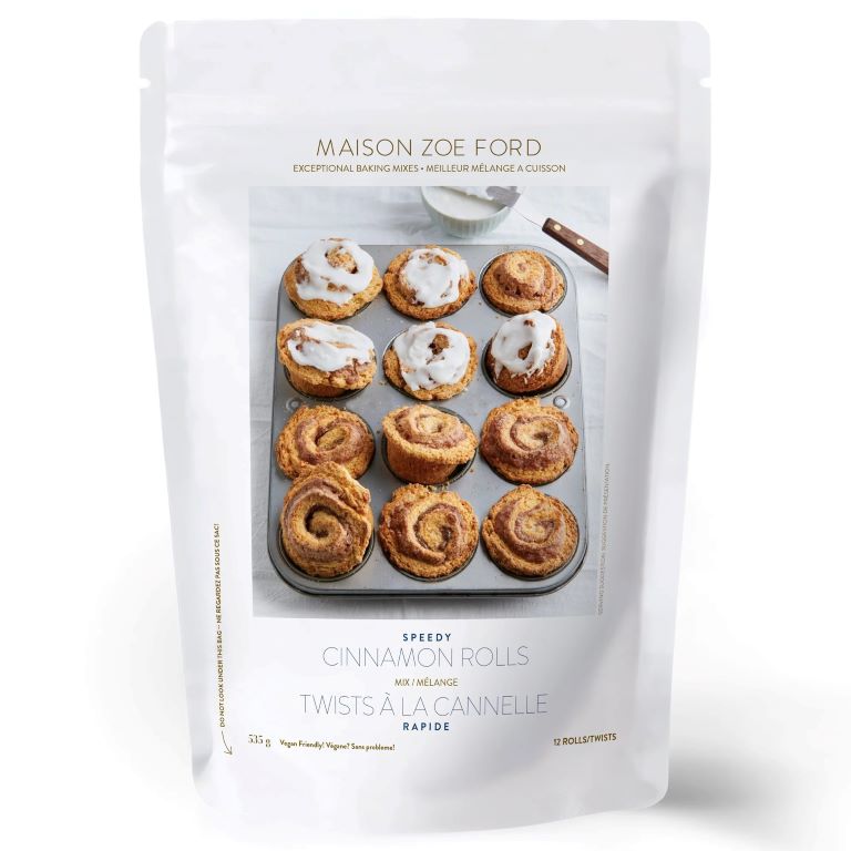 Maison Zoe Ford Speedy Cinnamon Rolls