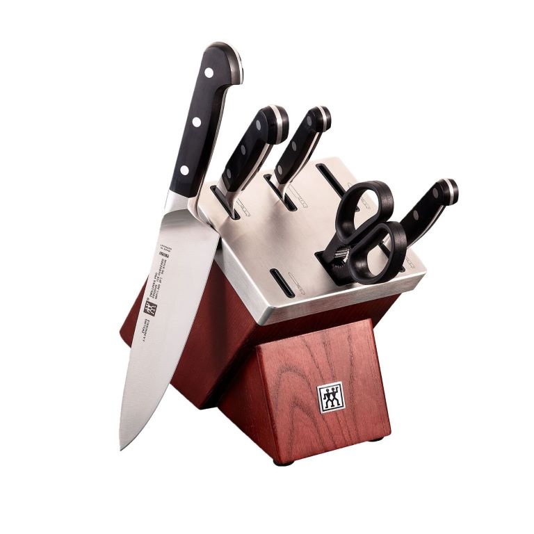 ZWILLING Pro Self Sharpening Block Set - 6 piece