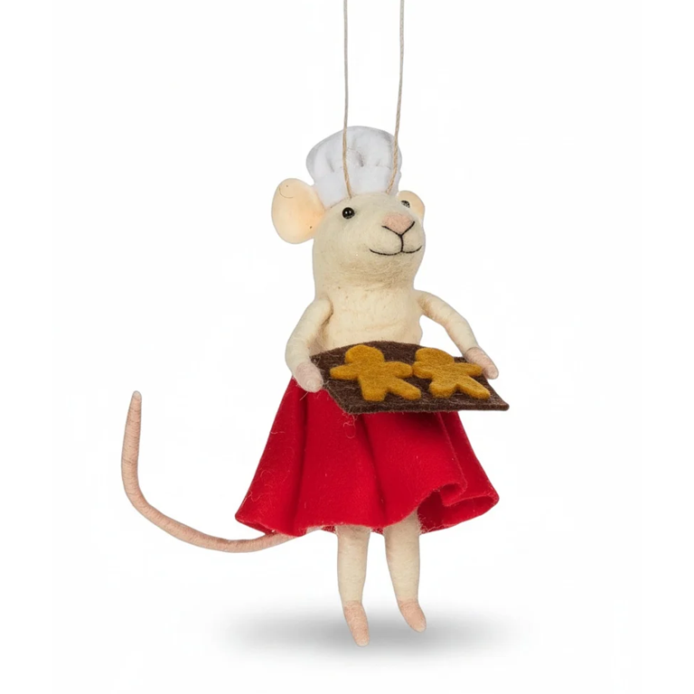 Abbott Ornament - Baker Mouse