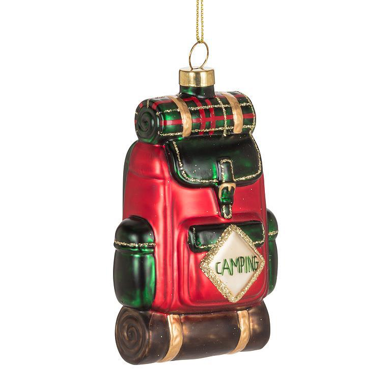 Abbott Ornament - Camping Backpack