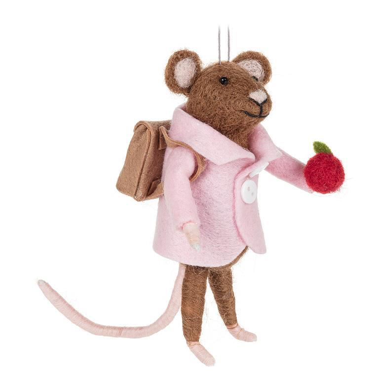 Abbott Ornament - Teacher's Pet Mouse