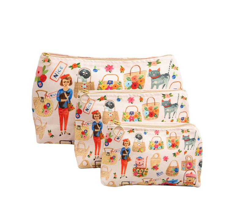 Bon|Artis Cosmetic Bag - Oh La La Cats SM