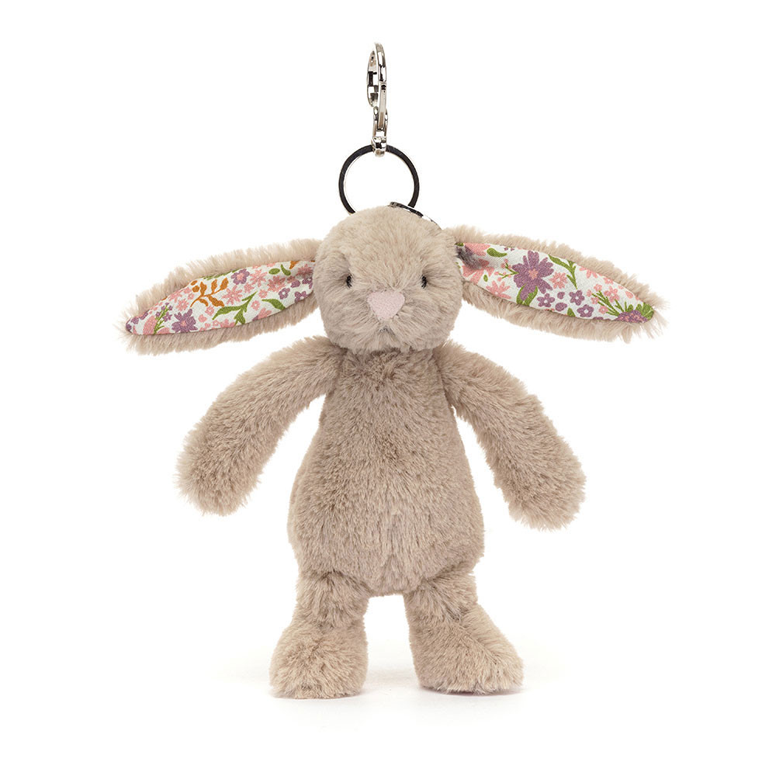 Jellycat Bag Charm - Blossom Beige Bunny Petal