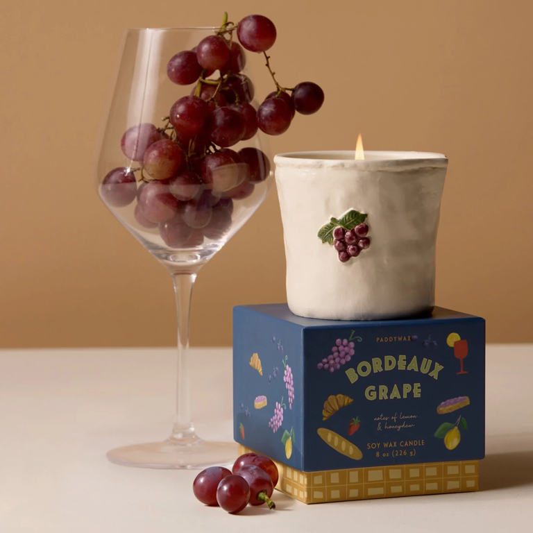 Paddywax Bistro Candle - Bordeaux Grape
