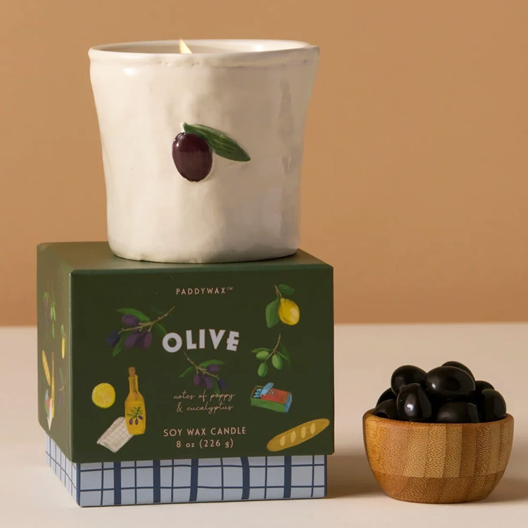Paddywax Bistro Candle - Olive