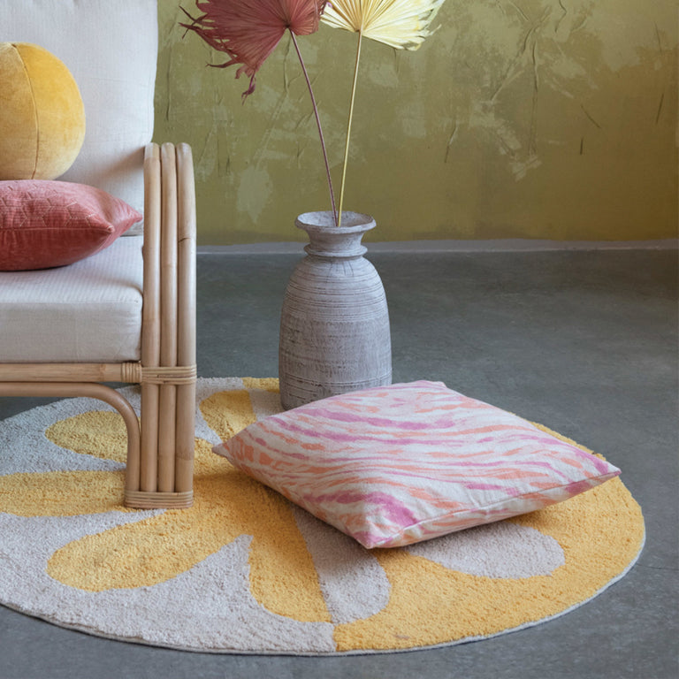 Bloomingville Marble Printed Pillow