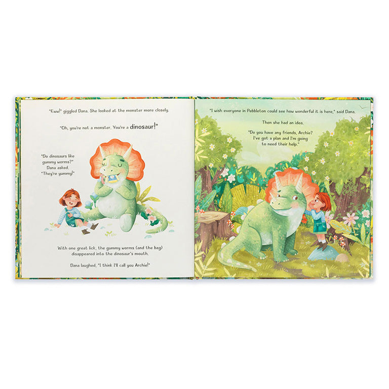Jellycat Book - Archie My Dinosaur Friend