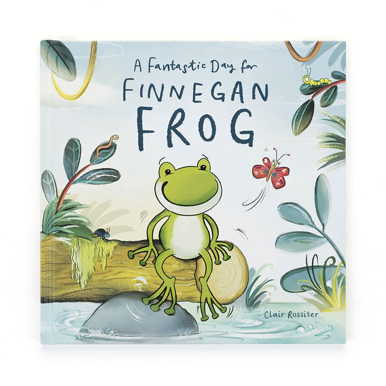 Jellycat Book - A Fantastic Day for Finnegan Frog