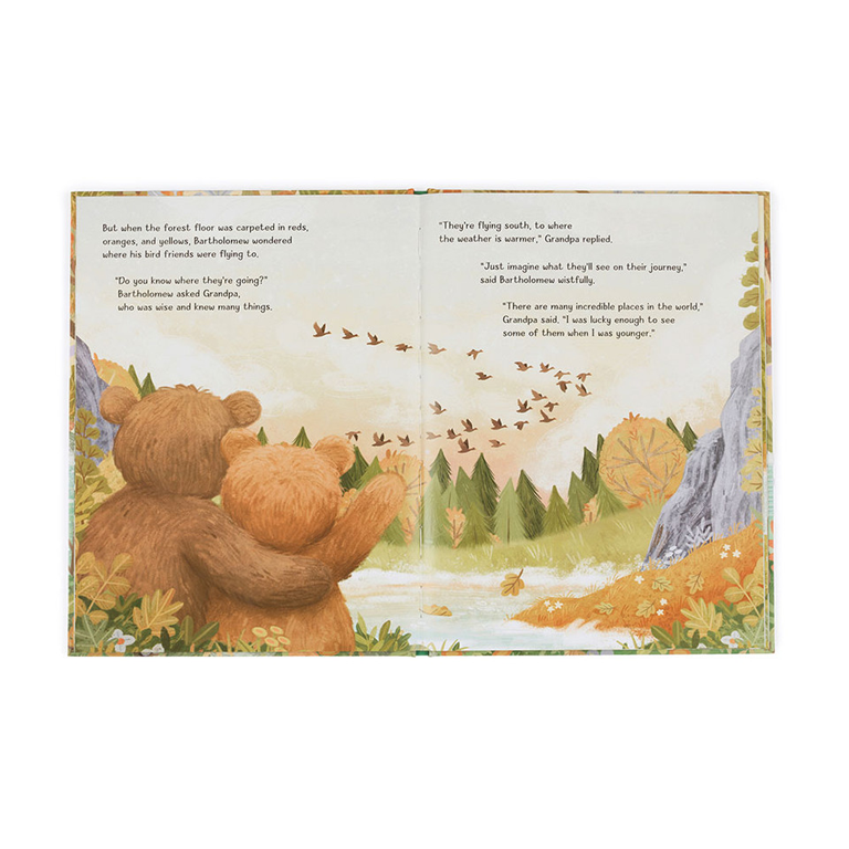 Jellycat Book - It's a Big World Bartholomew!