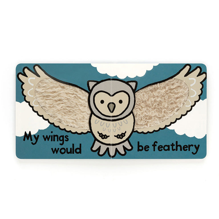 Jellycat Book - If I Were an Owl Beige