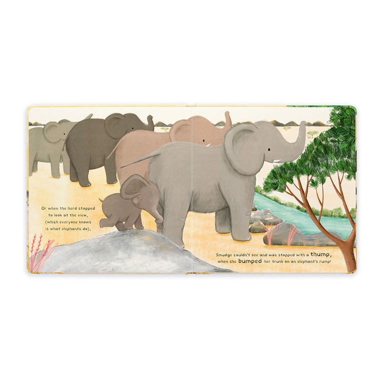 Jellycat Book -Smudge The Littlest Elephant