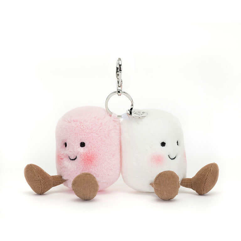 Jellycat Bag Charm - Amuseables Marshmallows