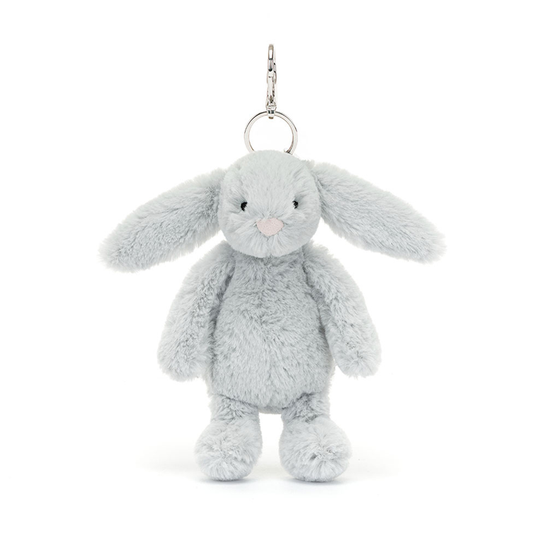 Jellycat Bag Charm - Bashful Bunny Silver