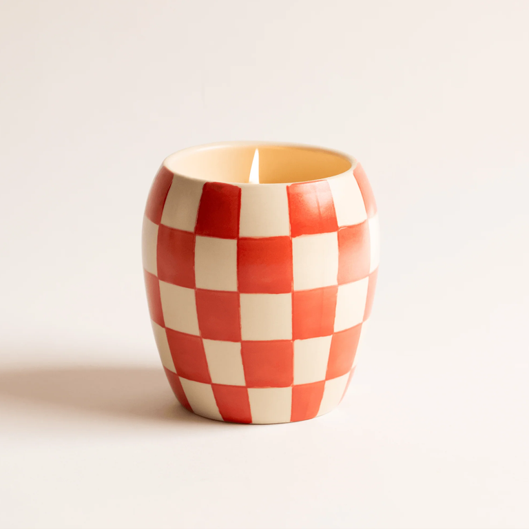 Paddywax Checkmate Candle - Rose & Santal