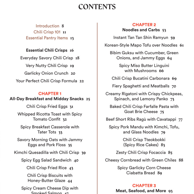Chili Crisp:  50+ Recipes to Satisfy Your Spicy, Crunchy, Garlicky Cravings - James Park