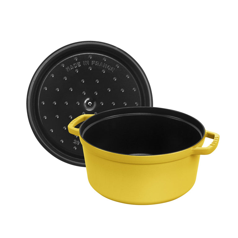 Staub 5.5Qt Cocotte - Citron