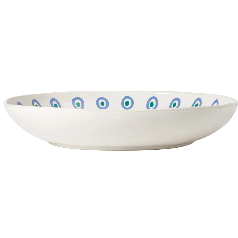Costa Nova Summer Bliss Low Serving Bowl - Lobster