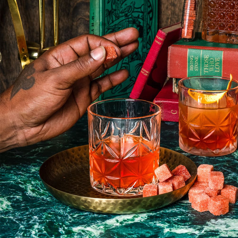 Yes Cocktail Company Bitters Infused Cocktail Cubes - Old Fashioned