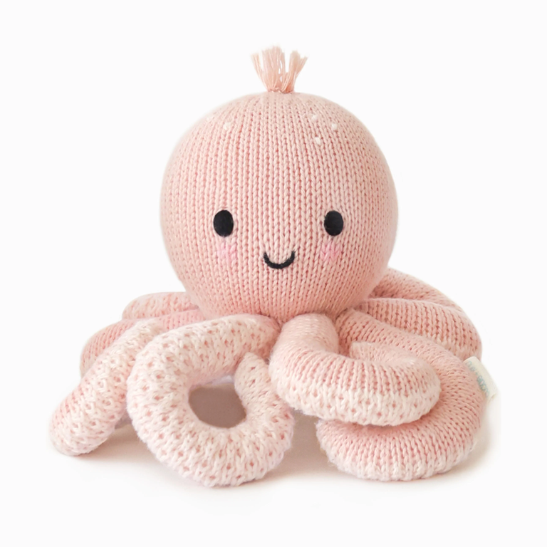 Cuddle+Kind Baby - Octopus Soft Coral Pink