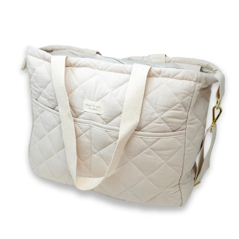 Dans le Sac Diaper Bag - Cream