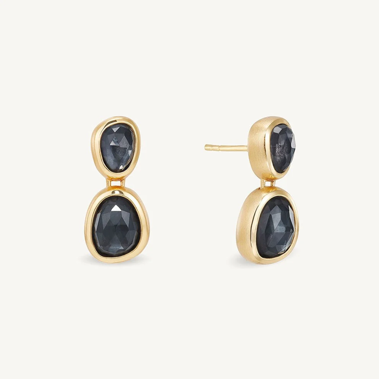 Dean Davidson Cala Droplet Earrings - Iridescent Hematite