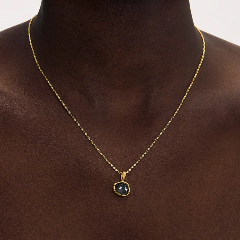 Dean Davidson Cala Pendant Necklace - Iridescent Hematite