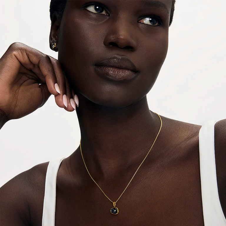 Dean Davidson Cala Pendant Necklace - Iridescent Hematite