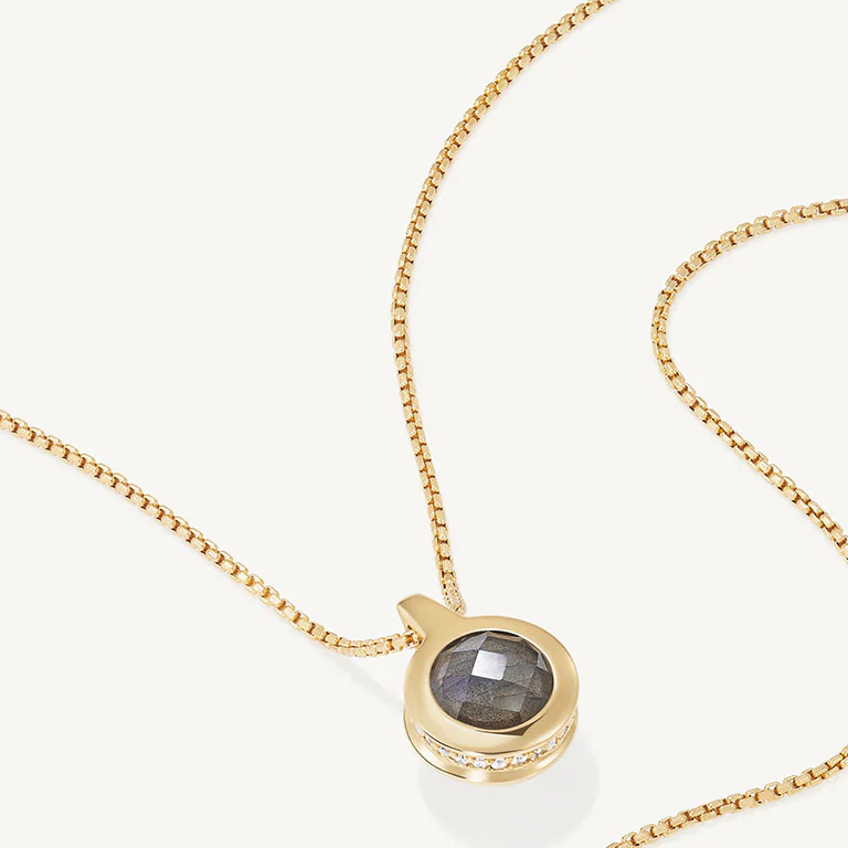 Dean Davidson Mini Ipanema Pendant - Labradorite and Moonstone
