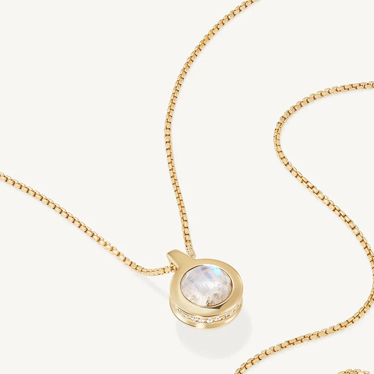 Dean Davidson Mini Ipanema Pendant - Labradorite and Moonstone
