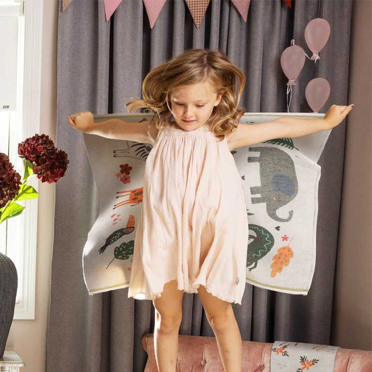 Ekelund Baby Blanket - Djungeldjur