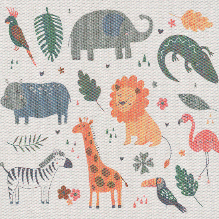 Ekelund Baby Blanket - Djungeldjur