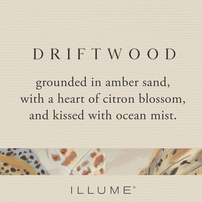 Illume Refillable Aromatic Diffuser - Driftwood