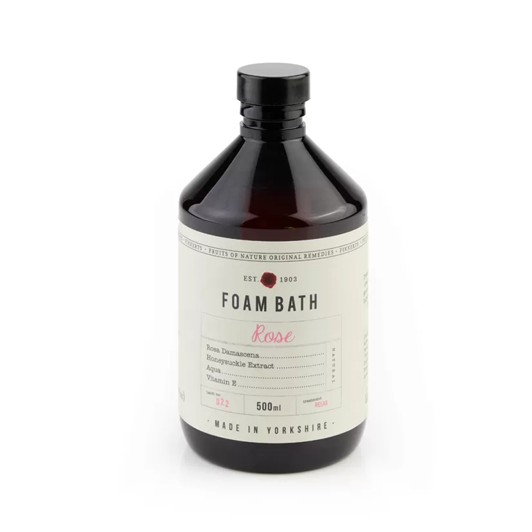 Fikkerts Fruits of Nature Foam Bath - Rose